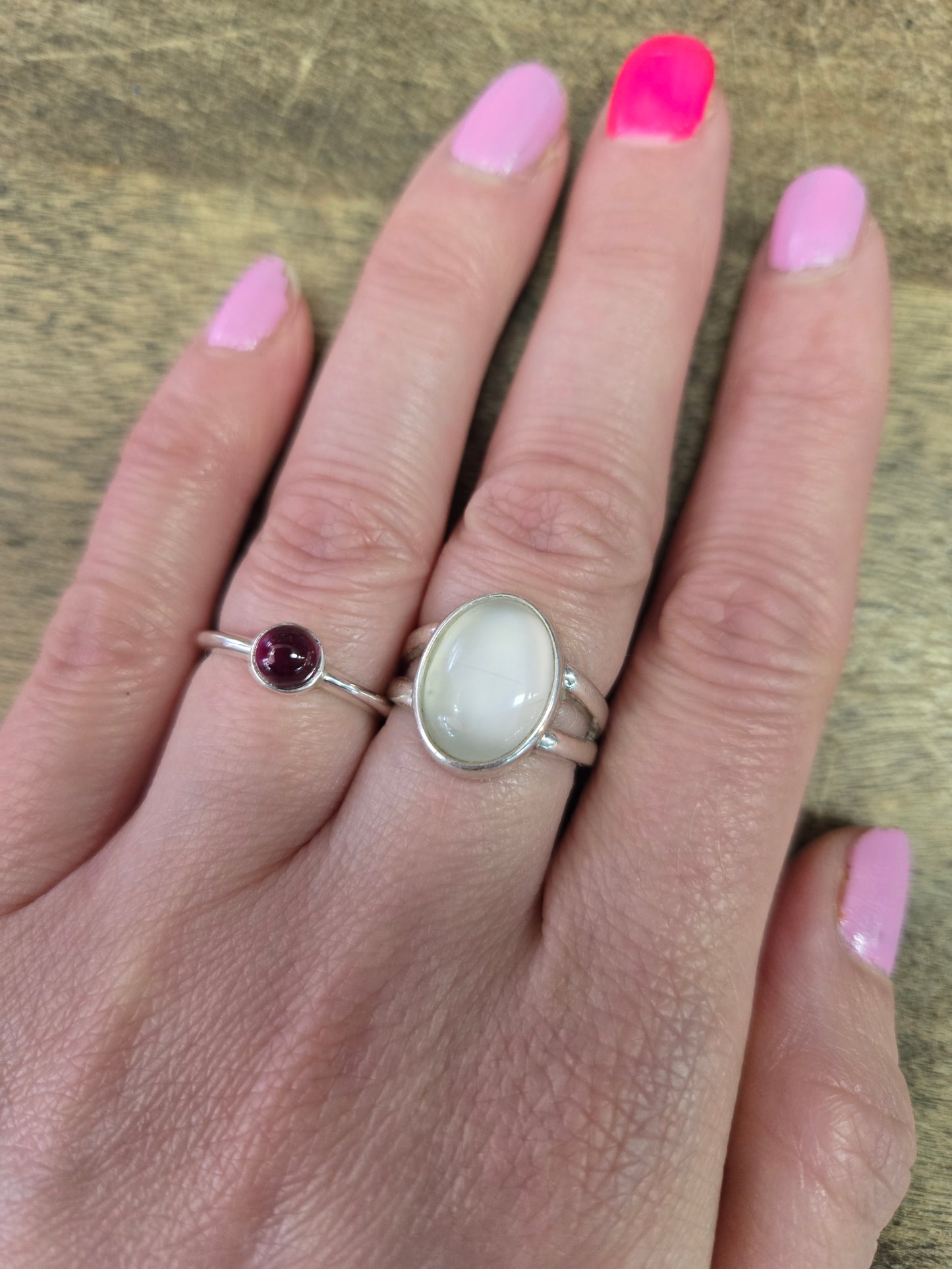 Sterling Silver Rings with Stones