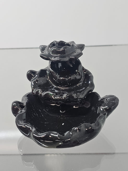 Ceramic Backflow Incense Burner Temple