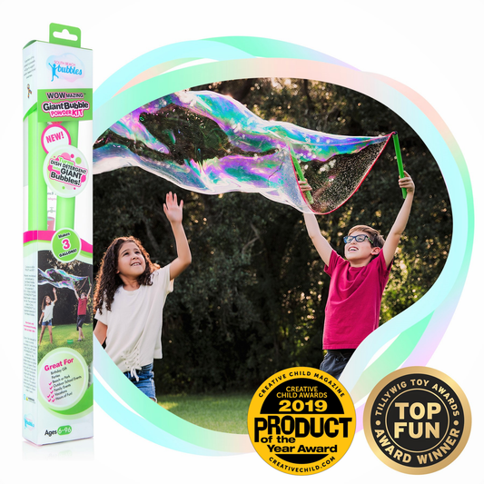 WOWmazing™ Giant Bubble Powder Kit: Makes 3 Gallons! by South Beach Bubbles