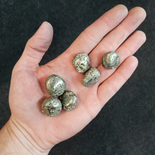 Pyrite Tumbled