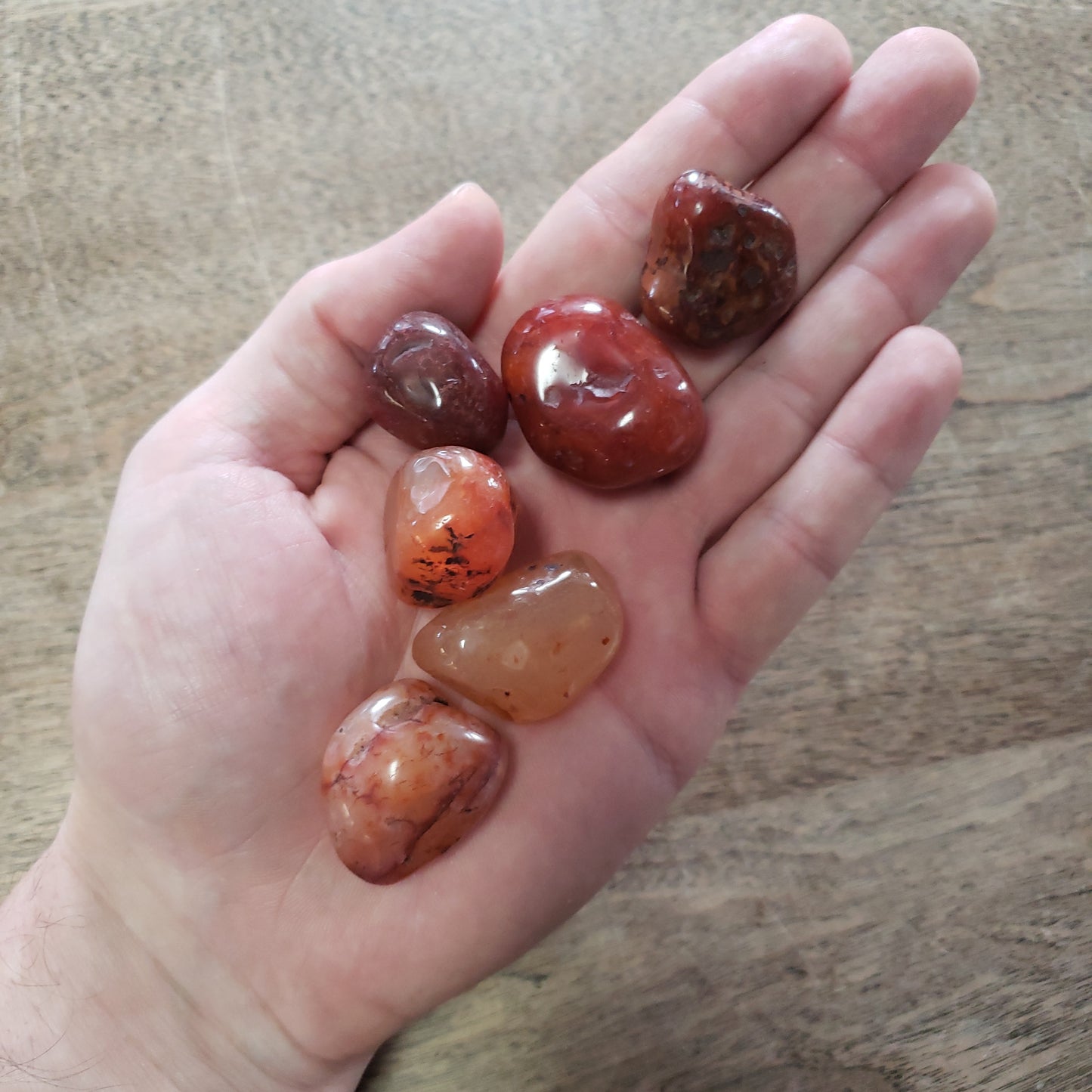 Carnelian Tumbled