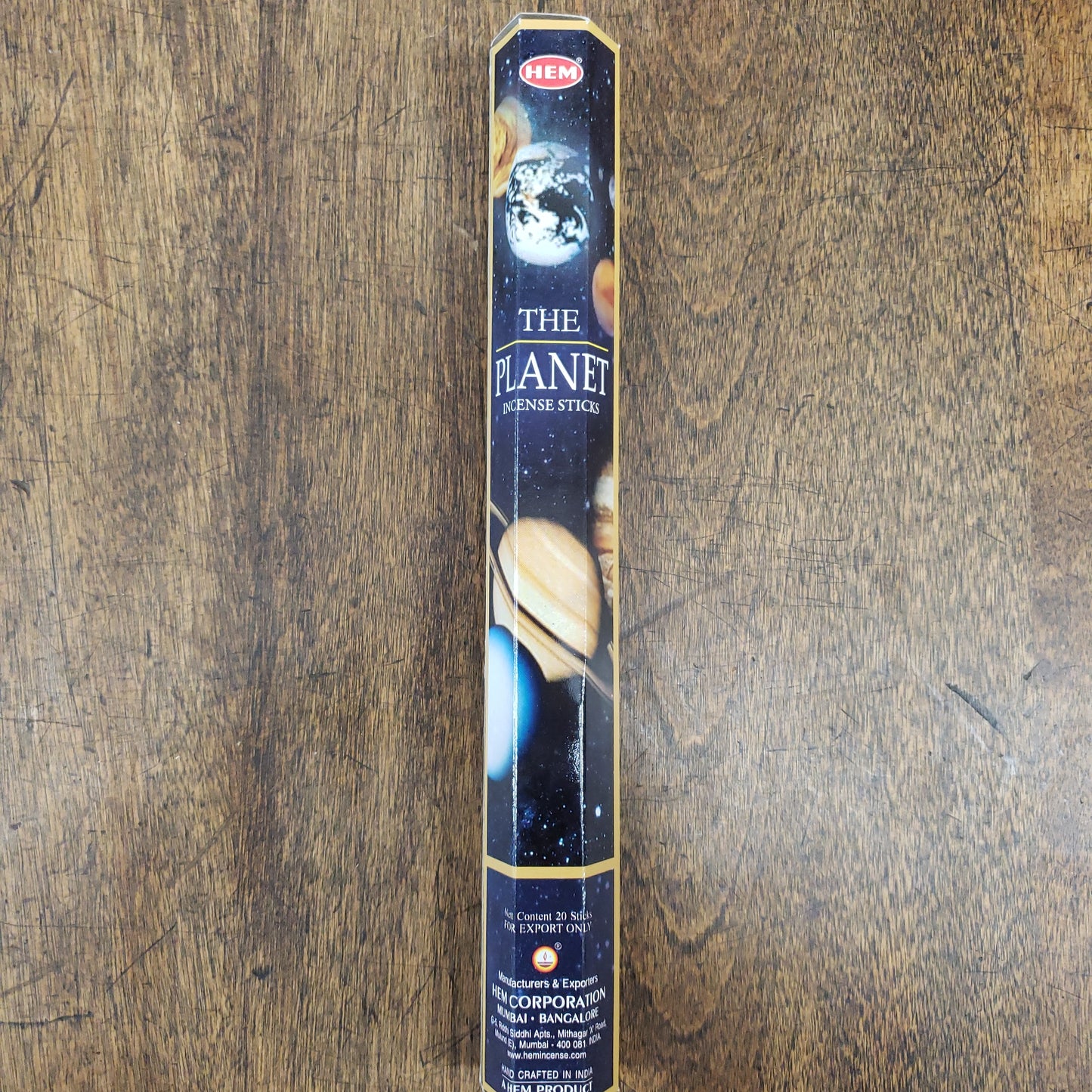 The Planet HEM Incense 20 Sticks