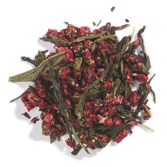 Strawberry Flavored Green Tea Organic