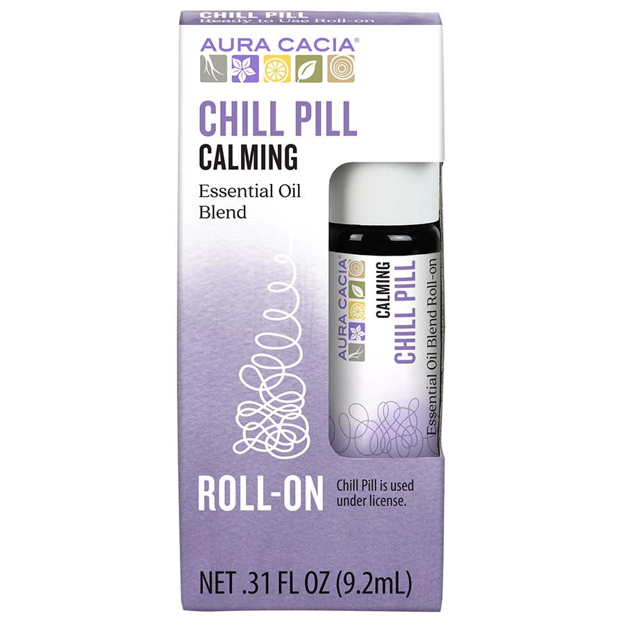 AURA CACIA CHILL PILL ROLL-ON 0.31 FL. OZ.