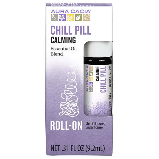 AURA CACIA CHILL PILL ROLL-ON 0.31 FL. OZ.