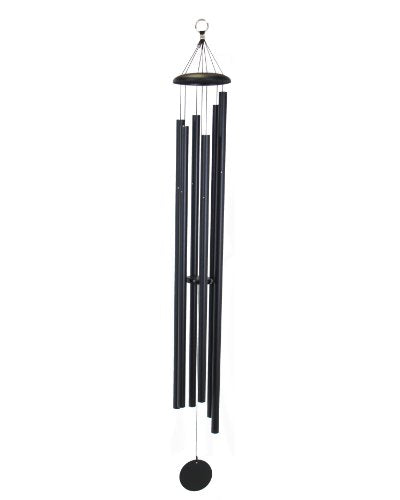 Corinthian Bells 74 inch Windchime Black