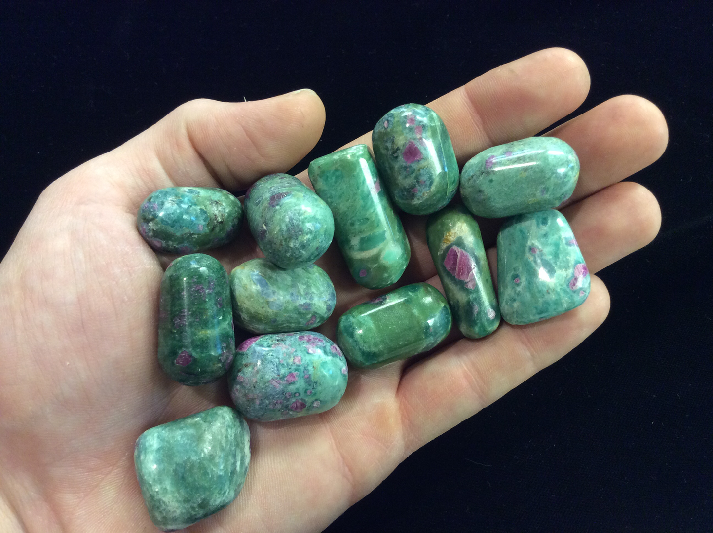 Ruby in Fuchsite Tumbled