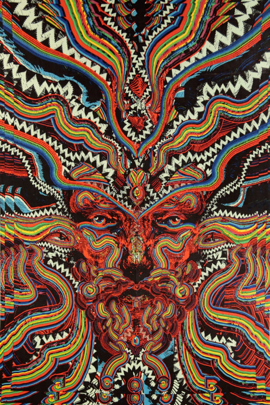 Bicycle Day 3D Tapestry 60x90