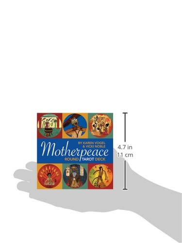 Mini Motherpeace Round Tarot Deck 78 Card