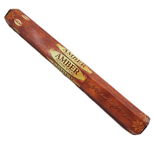 Amber HEM Incense 20 Sticks