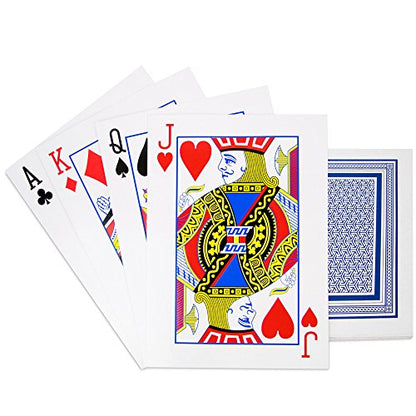 Super Jumbo Sized Playing Cards 8.25"x11.75"