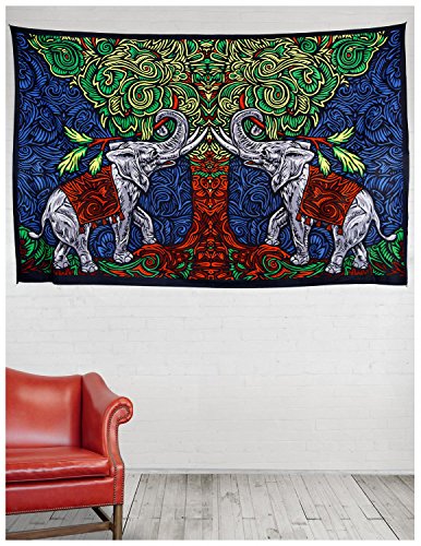 Sunshine Joy Elephant 3D Tapestry