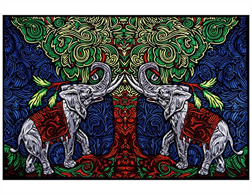 Sunshine Joy Elephant 3D Tapestry Gemini s Eclectic Emporium