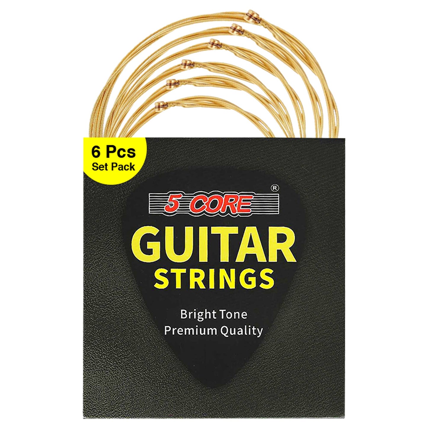 Acoustic Guitar Strings with Heavy Duty Gauge .010-.047