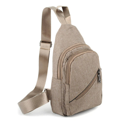 Crossbody Sling Bag: Khaki