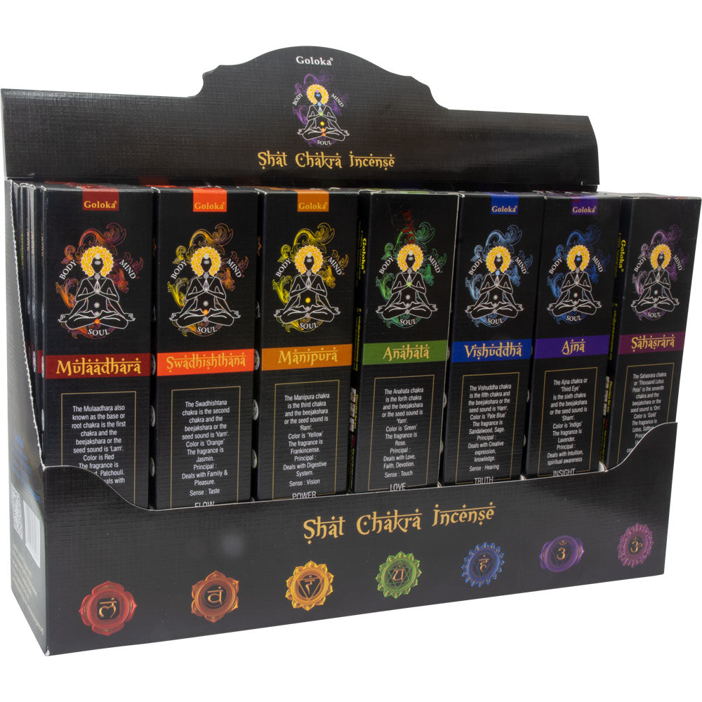 Goloka Shatchakra Stick Incense 15g