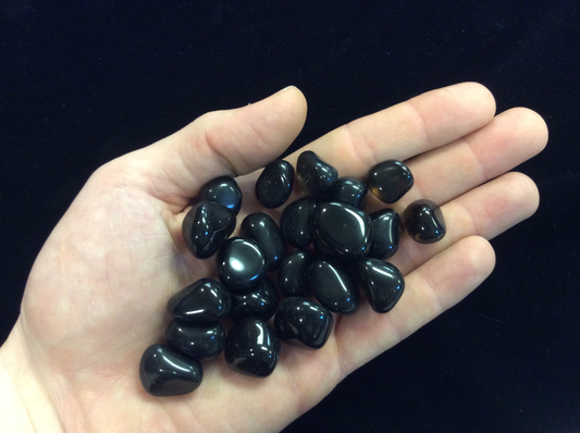 Apache Tear Obsidian Tumbled