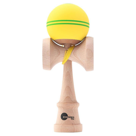 Kaizen Kendama - Nova Shape - Dash: "Viper" - Yellow/Green