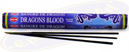 Blue Dragons Blood HEM Incense 20 Sticks