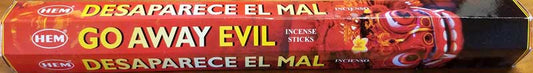 Go Away Evil HEM Incense 20 Sticks