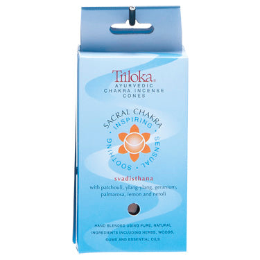 Triloka Ayurvedic Chakra Incense Cones