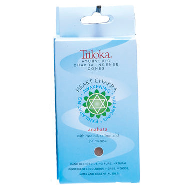 Triloka Ayurvedic Chakra Incense Cones