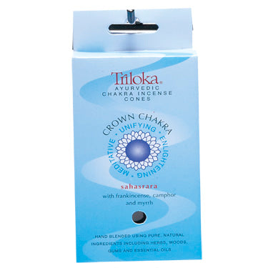 Triloka Ayurvedic Chakra Incense Cones