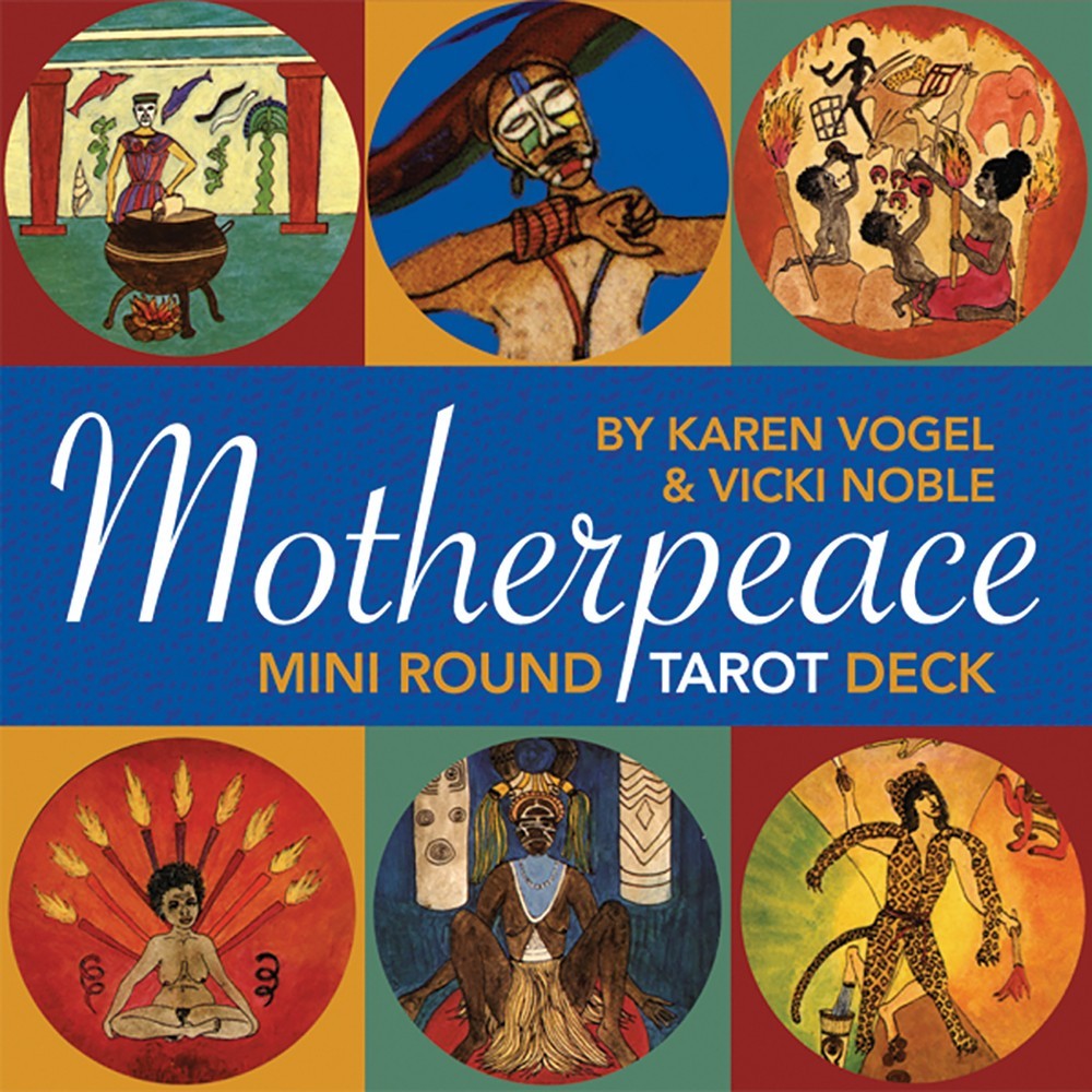 Mini Motherpeace Round Tarot Deck 78 Card