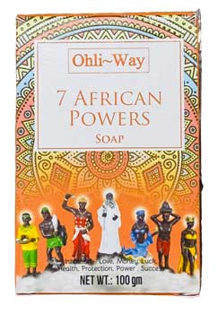 100gm 7 African Powers soap ohli-way