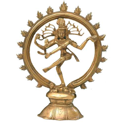 Brass Statue, Nataraj -Dancing Shiva 6.25"