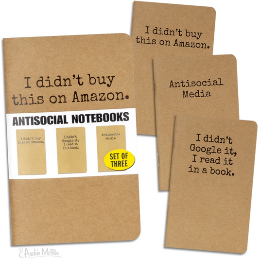 Antisocial Media Notebooks