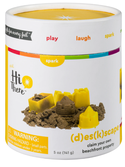 Hi There! Deskcape Kinetic Sand Desk Toy