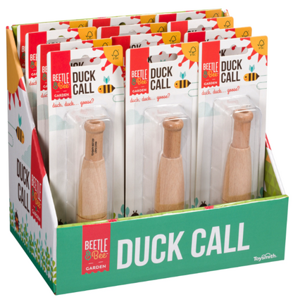 Beetle & Bee Duck Call - FSC Certified Wood-Outdoor Play