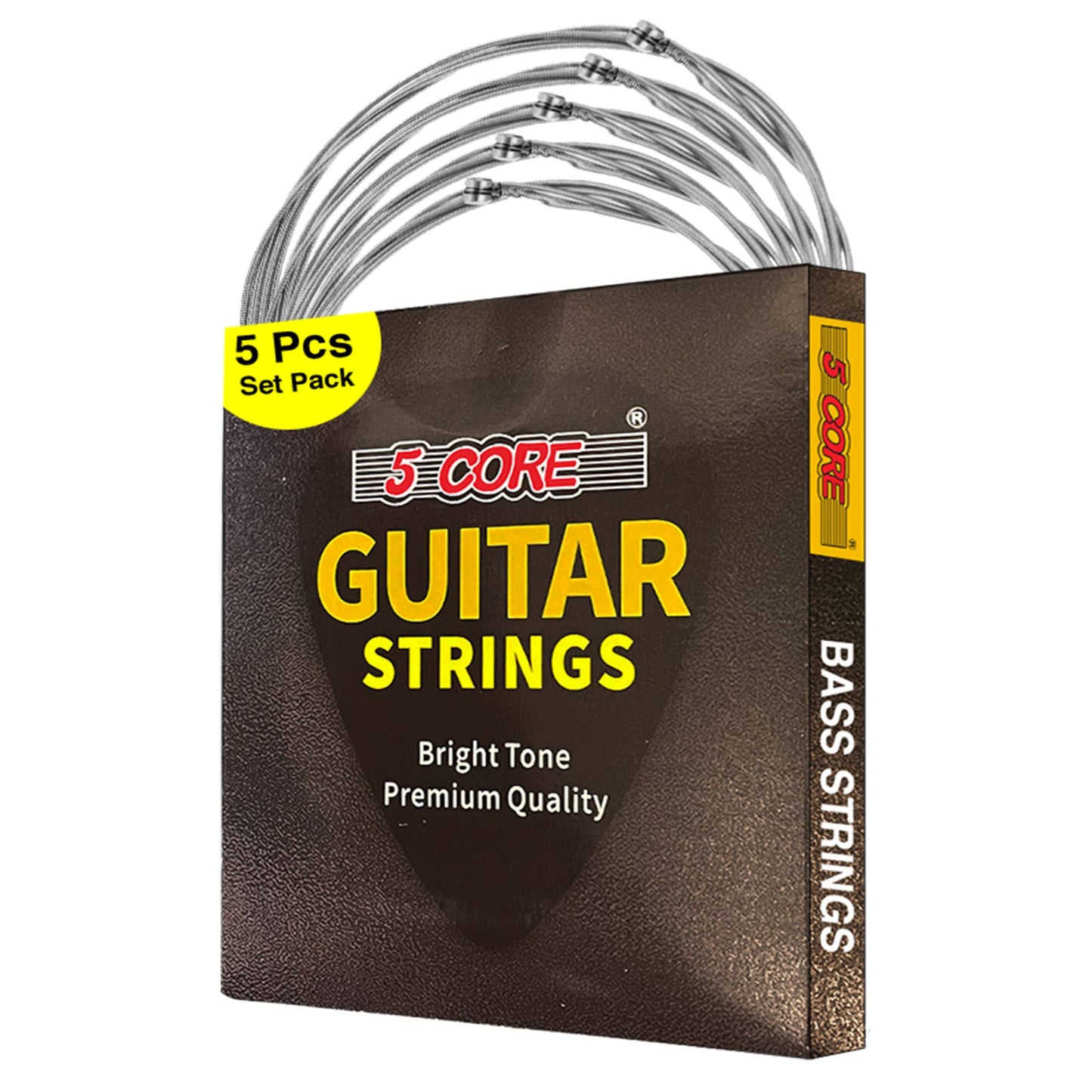 Electric Bass Guitar Strings 5 PCS Gauge is .010-.048