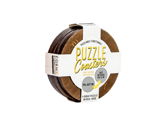 Rebus Puzzle Coasters