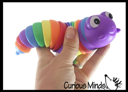 Fidget Caterpillar -Large Articulated Jointed Moving Slug