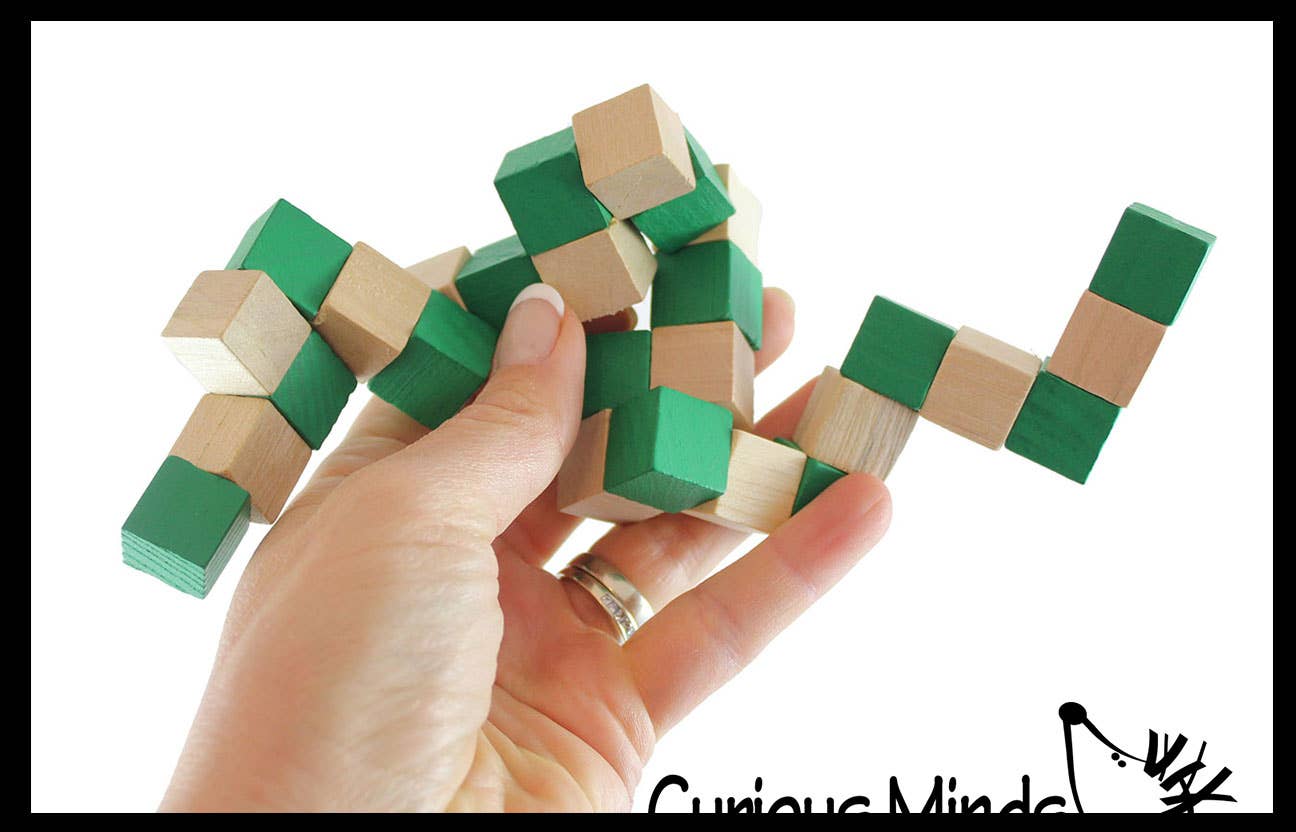 Wooden Magic Cube Puzzle