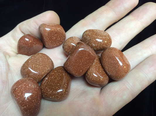 Red Goldstone Tumbled