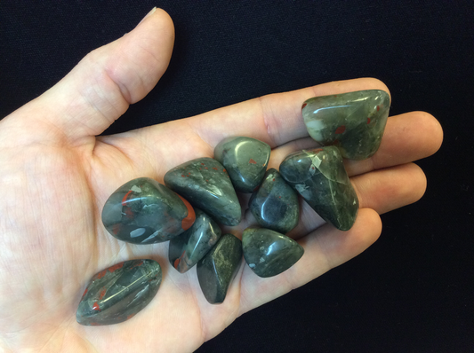 African Bloodstone Tumbled