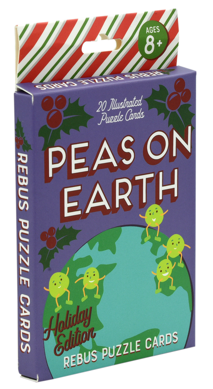 Peas on Earth Holiday Rebus Cards Deluxe Edition (E-18)