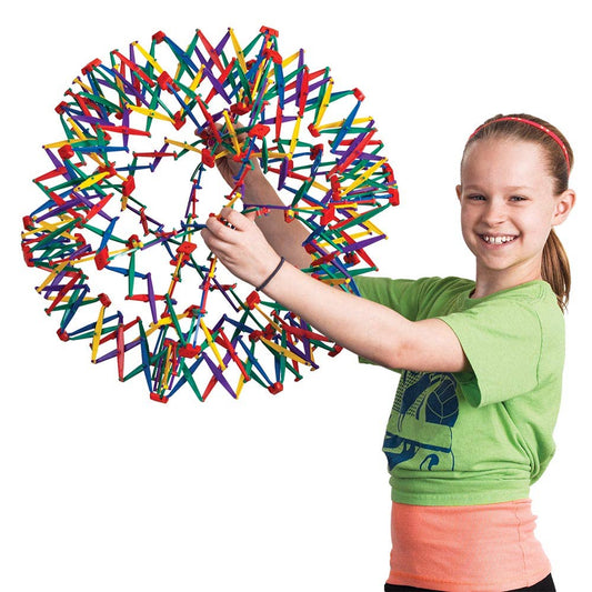 Hoberman Sphere - Rainbow