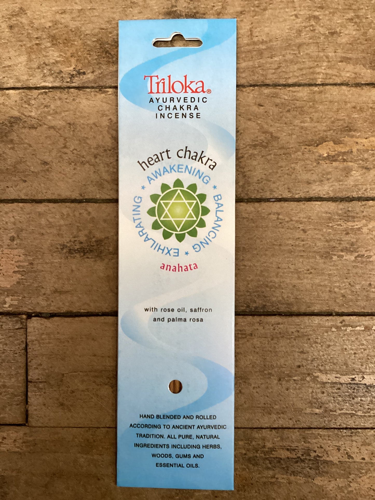 Triloka Ayurvedic Chakra Incense Sticks