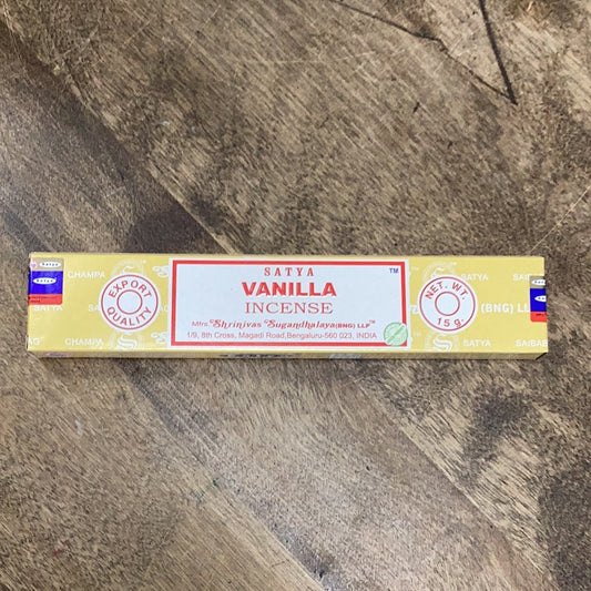 Vanilla Satya Incense Sticks 15g