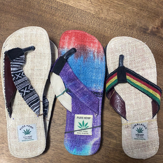 Pure Hemp Flip Flops