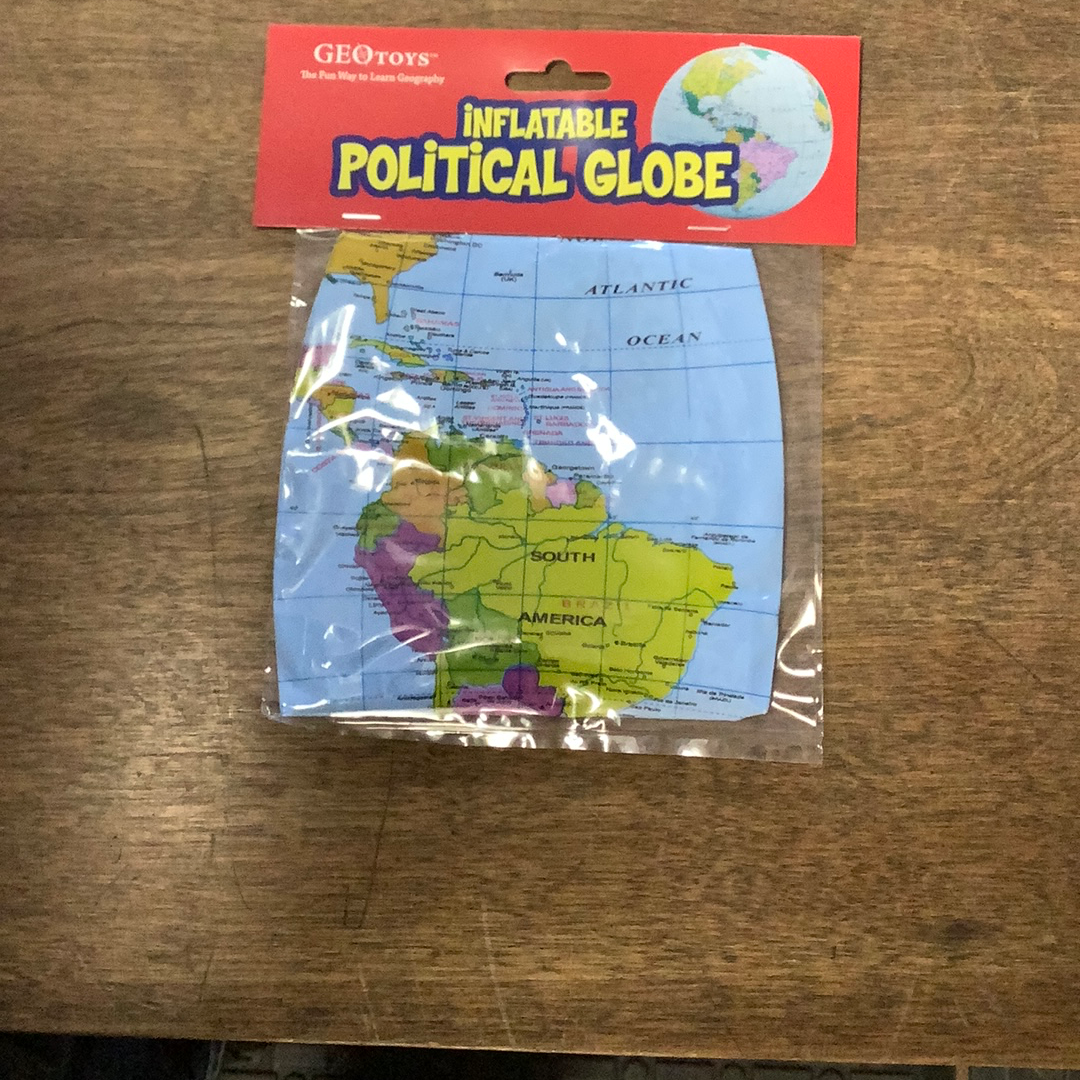 Inflatable Political Globe