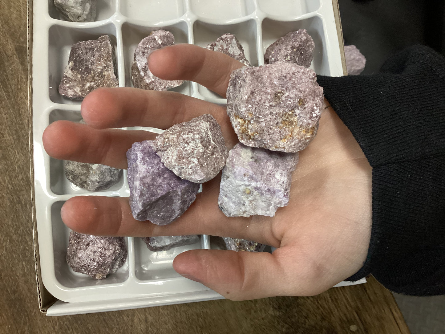 Lepidolite Rough