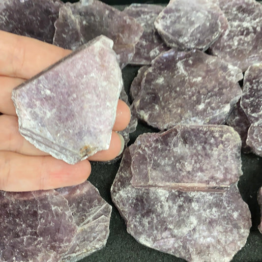 Lepidolite Rough slabs