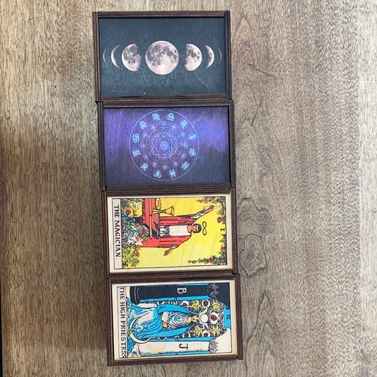 Most Amazing Moon Phase Tarot Card Box