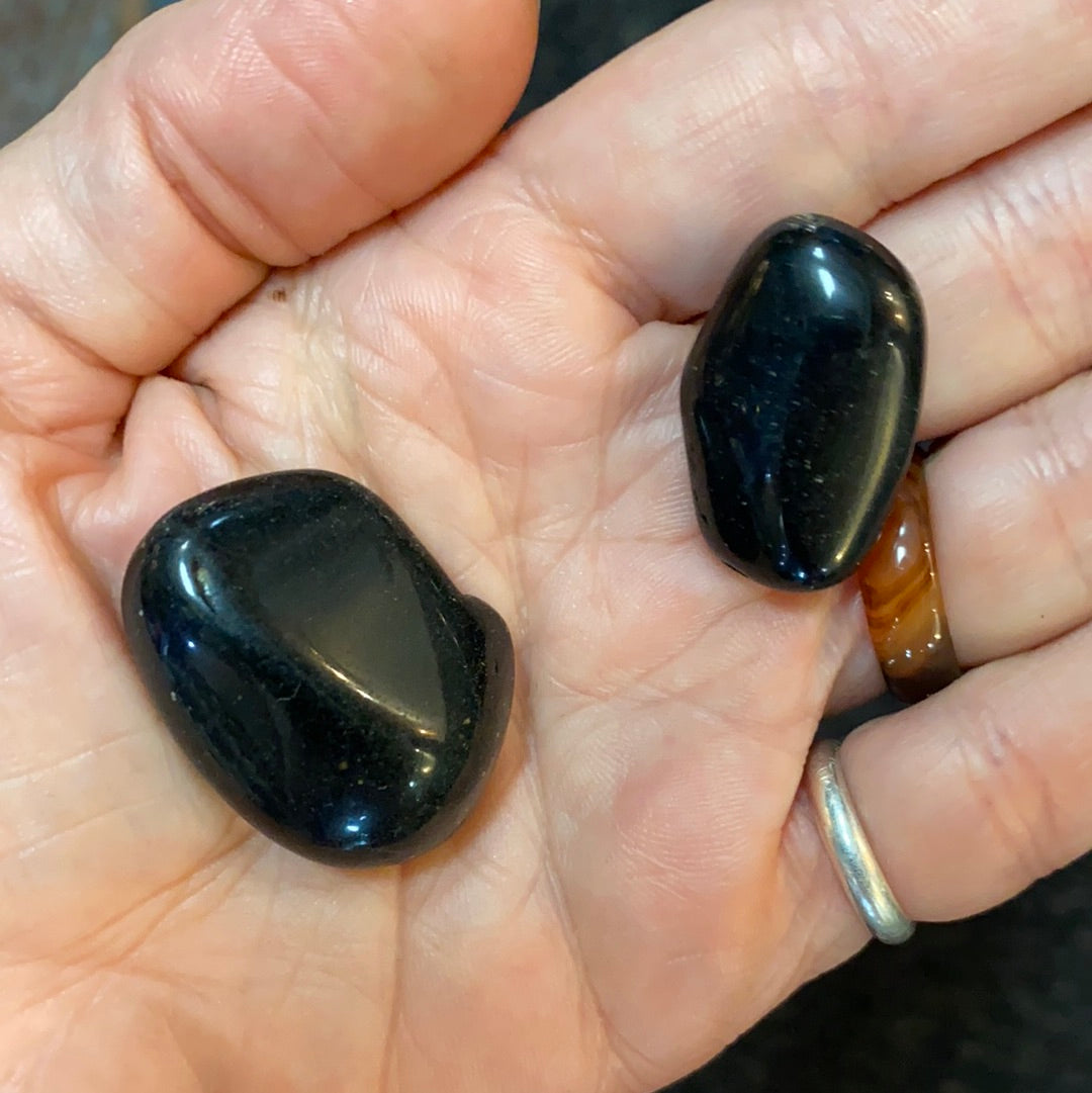 Golden Sheen Obsidian Tumbled