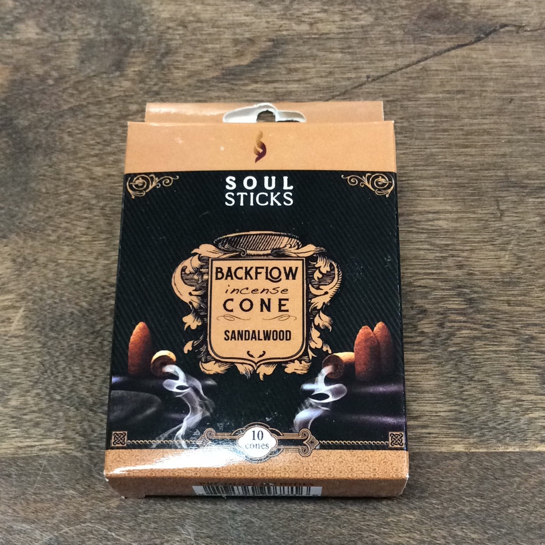 Soul Sticks / Good Earth Scents Backflow Incense Cones